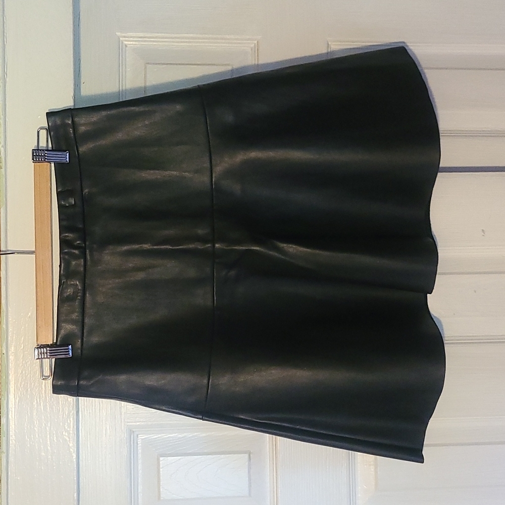 Ann Taylor Pleather Skirt